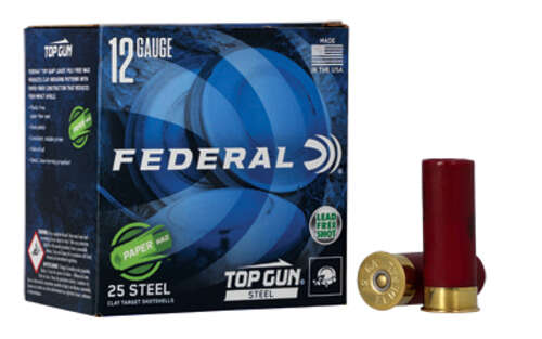 Ammunition Federal Top Gun 12Gauge FED TOP GUN 12GA 2.75" #7.5 25/250