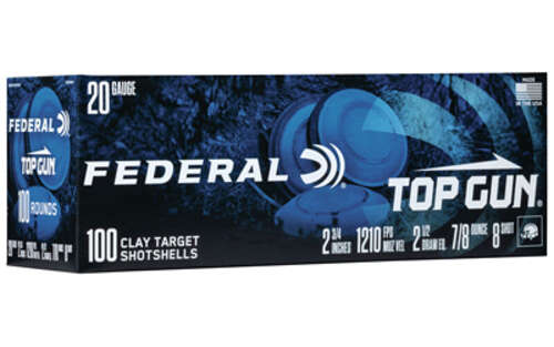 Ammunition Federal Top Gun 20Gauge2.75" FED TOP GUN 20GA 2.75" #8 100/200