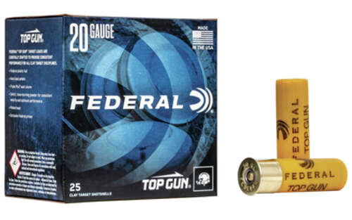 Ammunition Federal Top Gun 20Gauge2.75" FED TOP GUN 20GA 2.75" #8 25/250