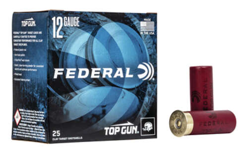 Ammunition Federal Top Gun 12Gauge FED TOP GUN 12GA 2.75" #7.5 25/250