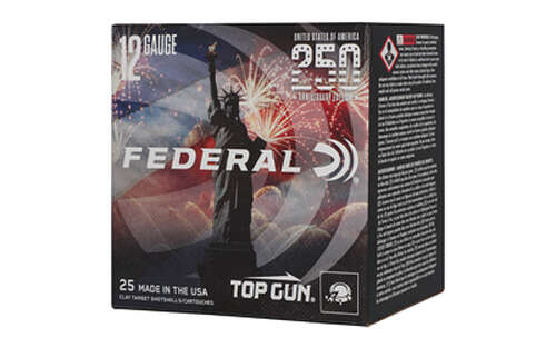 Ammunition Federal Top Gun 12Gauge FED 250TH ANV USA TPGN 12GA 2.75" #8 &bull; Model: Top Gun