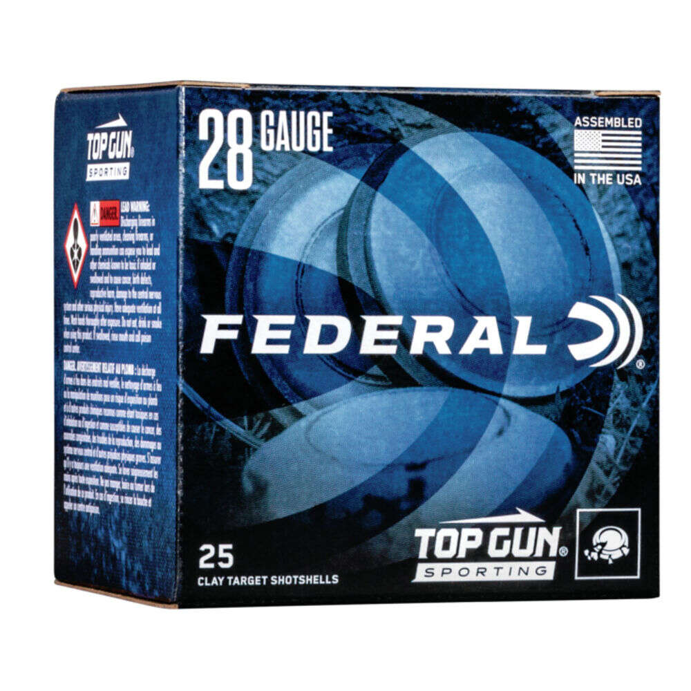 Ammunition Federal Top Gun 28Gauge FED TOP GUN 28GA 2.75" #9 25/250