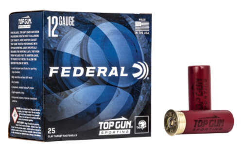 Ammunition Federal Top Gun 12Gauge FED TOP GUN 12GA 2.75" #7.5 1 OZ 25/ • Model: Top Gun