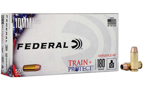 Ammunition Federal Train & Protect 10mm FED TRAIN/PROTCT 10MM 180GR VHP 50