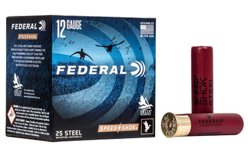 Ammunition Federal Speed Shok 12Gauge3.5" FED SPEED SHOK 12GA 3.5" #2 25/250