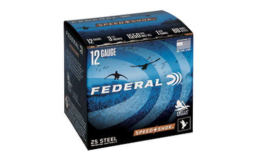 Ammunition Federal Speed Shok 12Gauge3.5" FED SPEED SHOK 12GA 3.5" BB 25/250