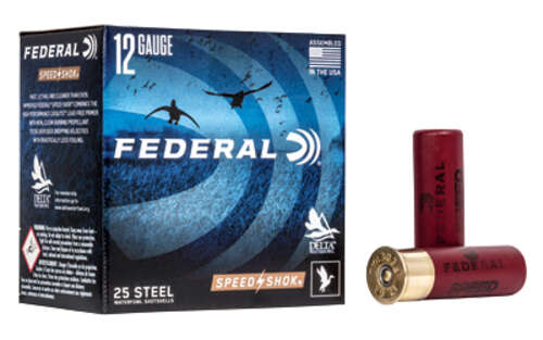 Ammunition Federal Speed Shok 12Gauge3" FED SPEED SHOK 12GA 3" #2 25/250