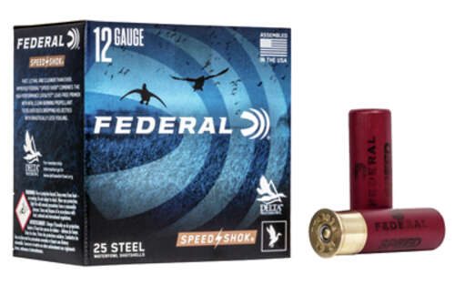 Ammunition Federal Speed Shok 12Gauge3" FED SPEED SHOK 12GA 3" BB 25/250