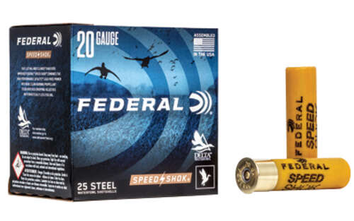 Ammunition Federal Speed Shok 20Gauge3" FED SPEED SHOK 20GA 3" #2 25/250