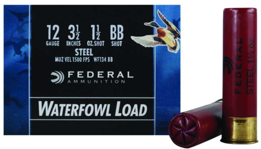 Ammunition Federal 1 1/2 oz 12Gauge FED WF134BB    SPDSHK    12 3.5 BB  ST  11/2 25/10