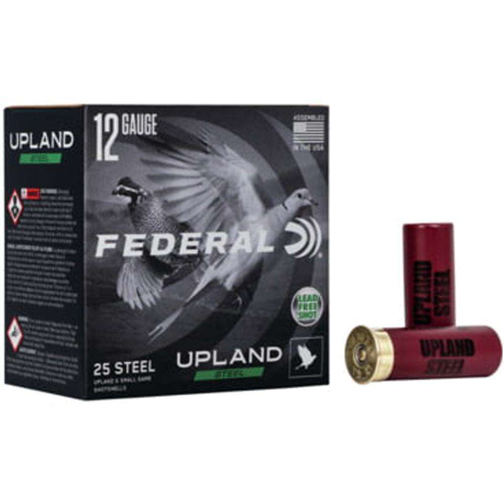 Ammunition Federal 1 oz 12Gauge FED USH122W75 FLD/RNG  12 2.75 7.5SHT STL1OZ 25/10