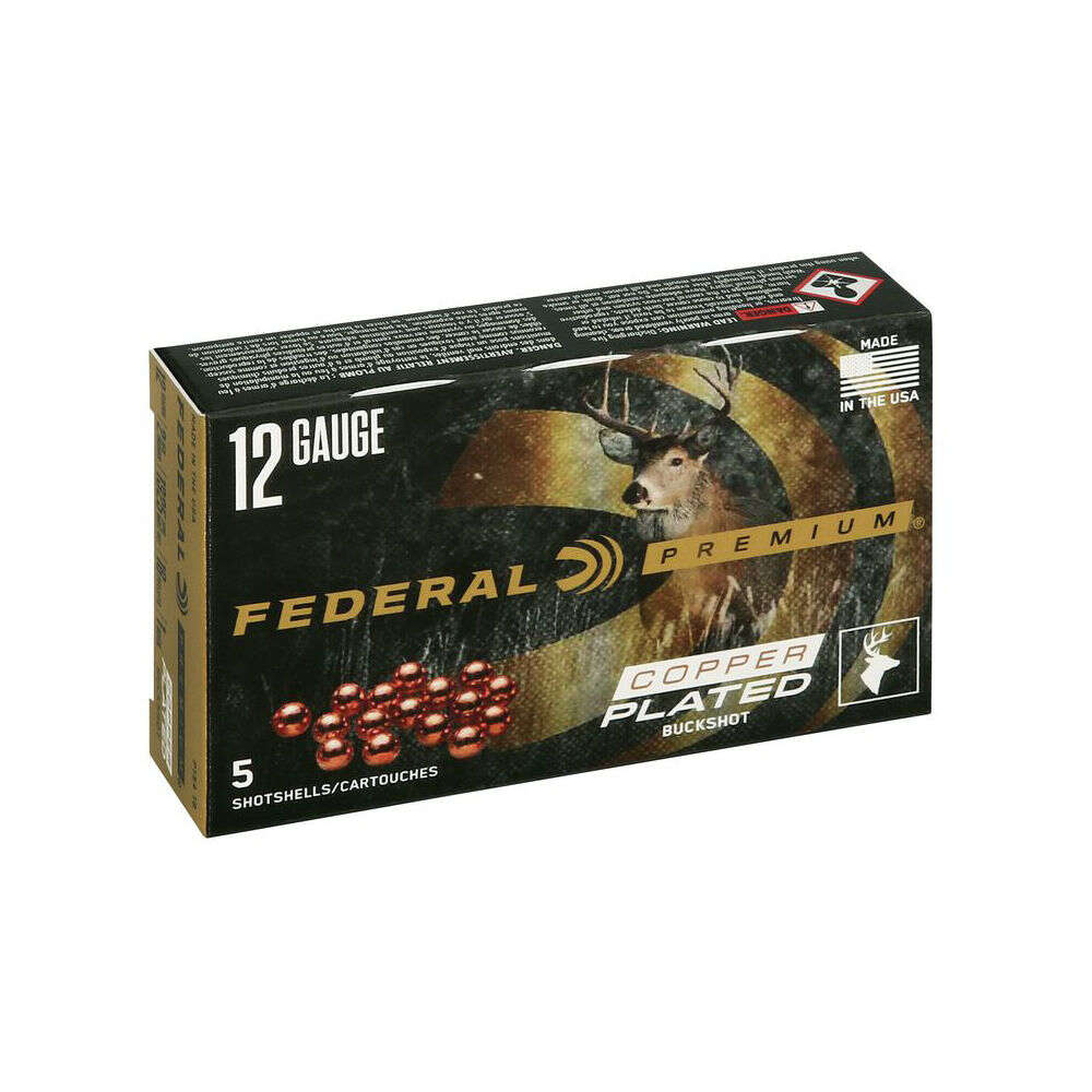 Ammunition Federal 16 Pellets 12Gauge FED P1541B              12 2.75 MAX  1 BUCK   5/50 • Model: 16 Pellets