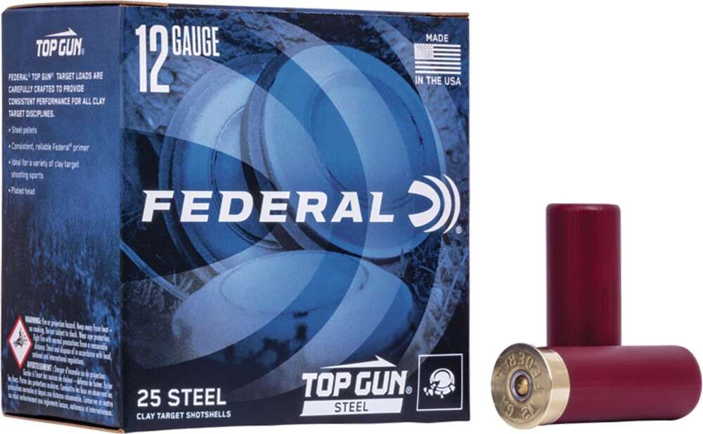 Ammunition Federal 1 1/8 oz 12Gauge FED TG1477              12  2.75  7     11/8 25/10