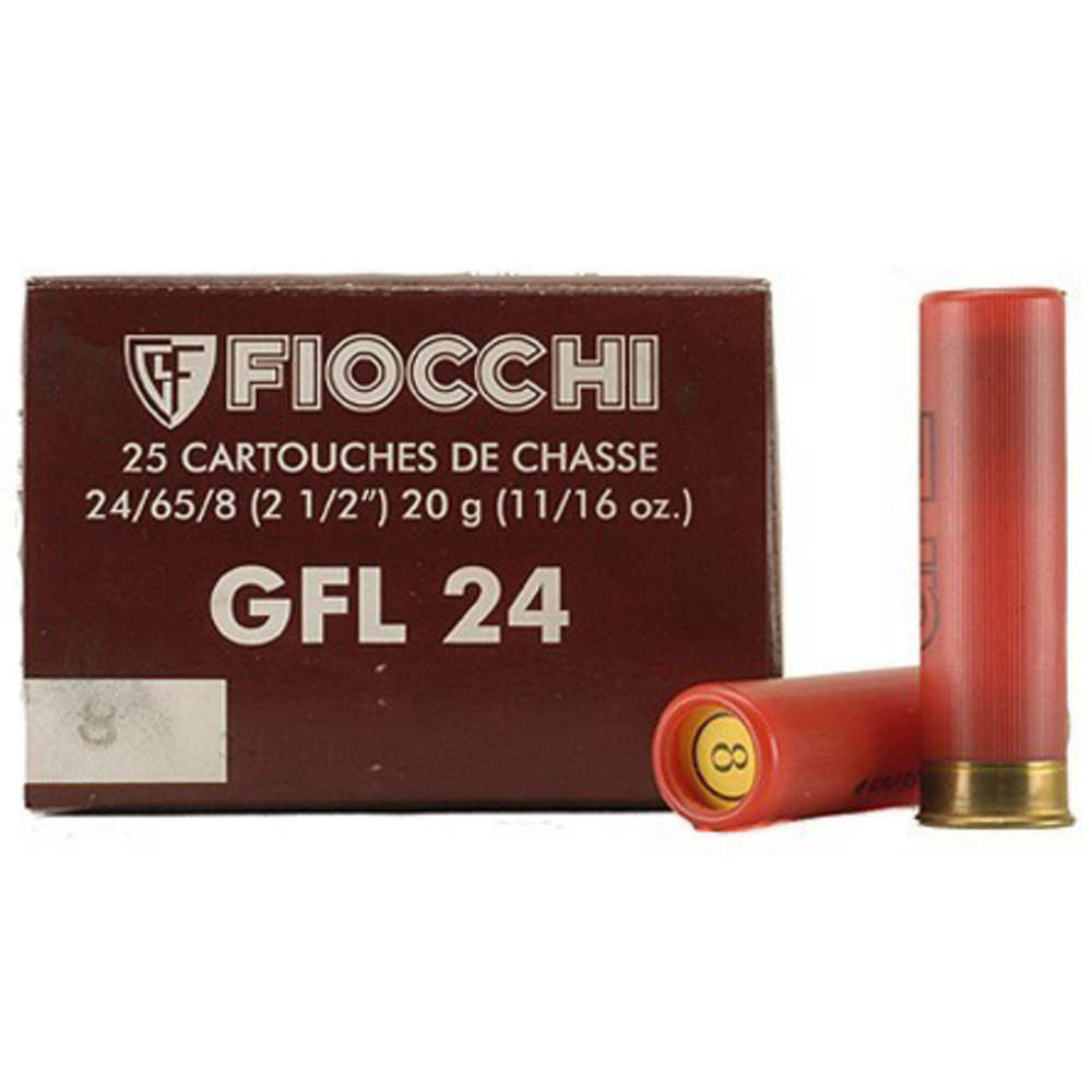 Ammunition Fiocchi ZPAP M85 FIO 24GA 2.5 11/16OZ #8 25/10 • Model: ZPAP M85