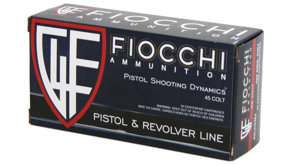 Ammunition Fiocchi 318 ft lbs 45LC FIO 45LCCMJ   45CL       255 CMJ             50/10