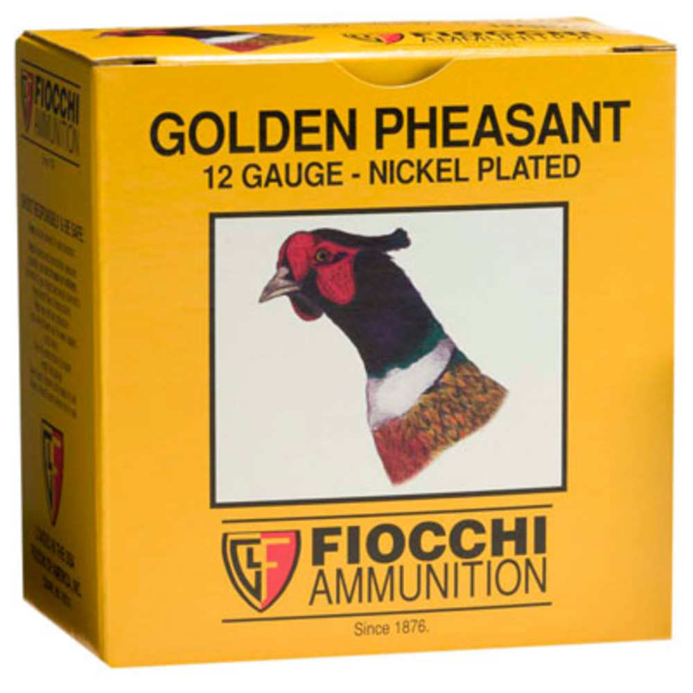 Ammunition Fiocchi 1 3/8 oz 12Gauge FIO 12GP4     GLD PHS    12 2.75 4SHT   13/8 25/10