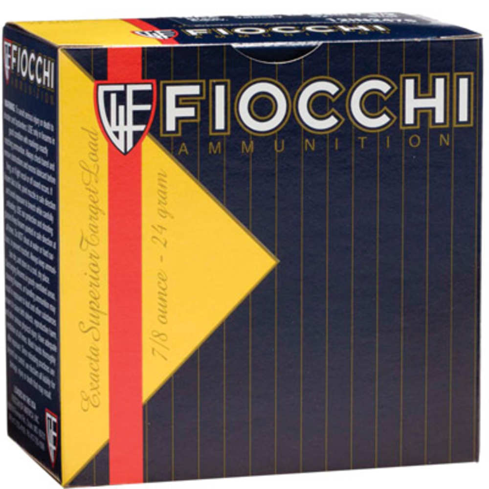 Ammunition Fiocchi 24 gram 12Gauge FIO 12IN2475  TRAP/SKT     12 2.75 7SHT  24G 25/10