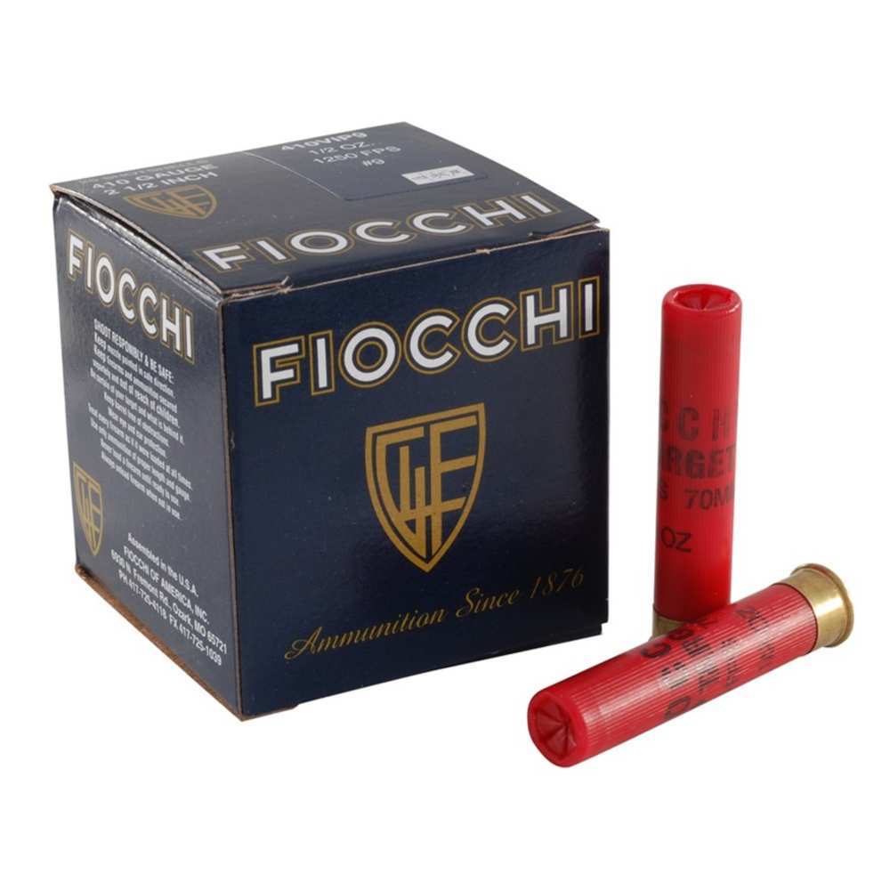 Ammunition Fiocchi 1/2 oz 410Bore FIO 410VIP9   VIP TGT      410 2.75 9SHT 1/2 25/10