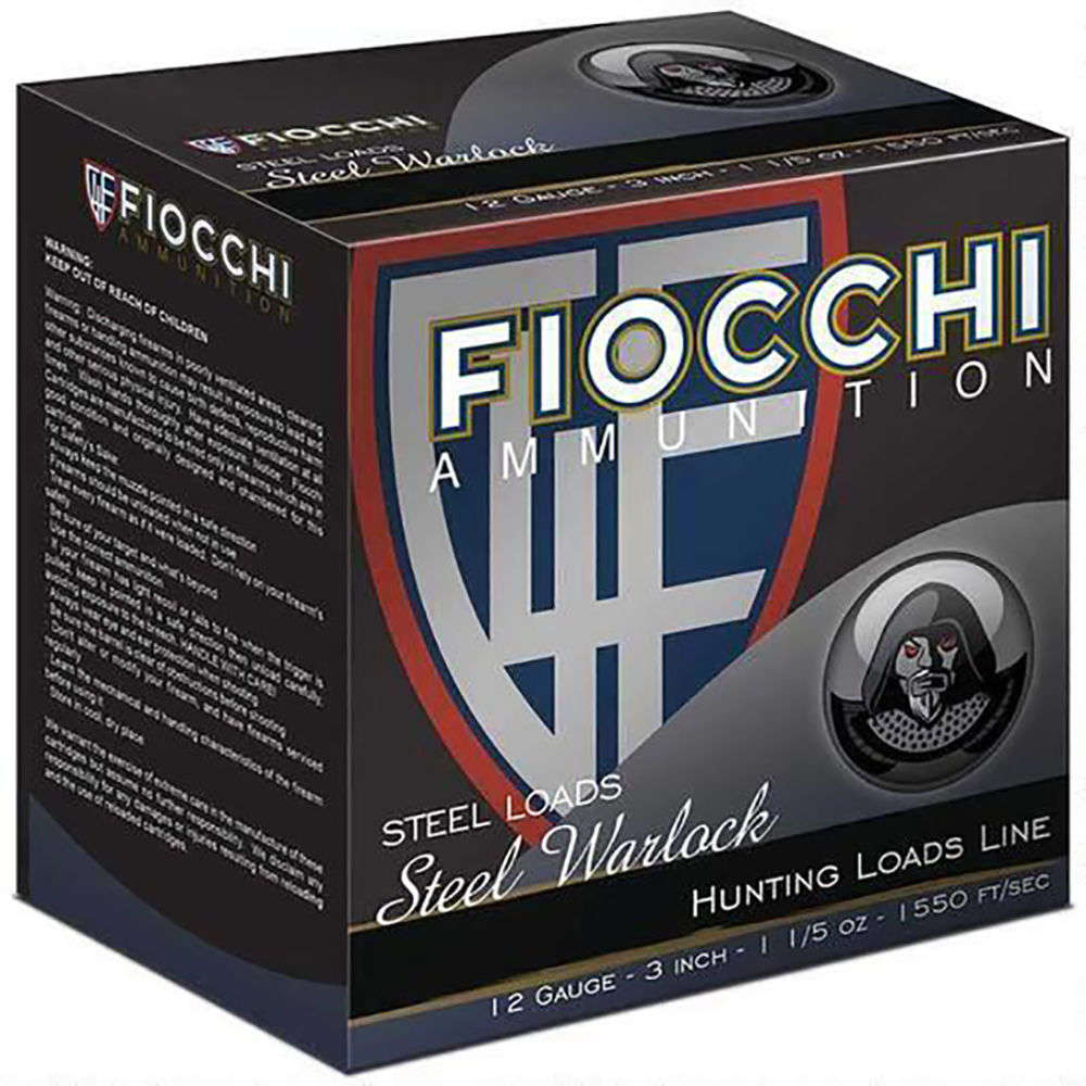 Ammunition Fiocchi 1 1/5 oz 12Gauge FIO 123ST15B  FLYWY   12 3IN BB  STL    11/5 25/10 • Model: 1 1/5 oz