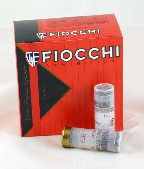 Ammunition Fiocchi 7/8 oz 20Gauge FIO 20SD75    SHT DYN TGT  20 2.75 7SHT  7/8 25/10