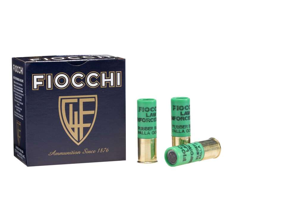 Ammunition Fiocchi 1 oz 12Gauge FIO 12LEBA10  12 BATON SLUG BUCK             10/25