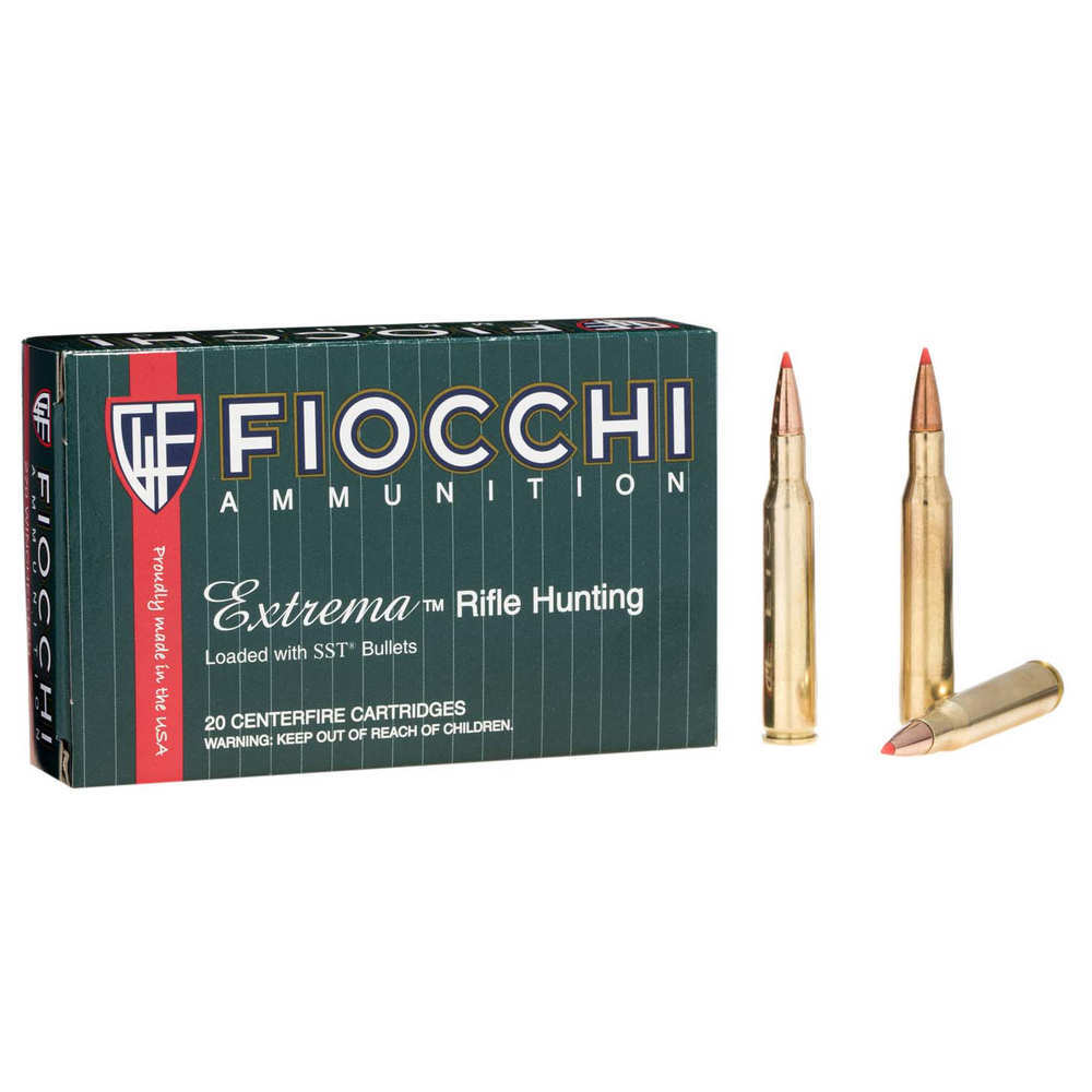 Ammunition Fiocchi 2724 ft lbs 270Win FIO 270HSB    270        150 SST             20/10