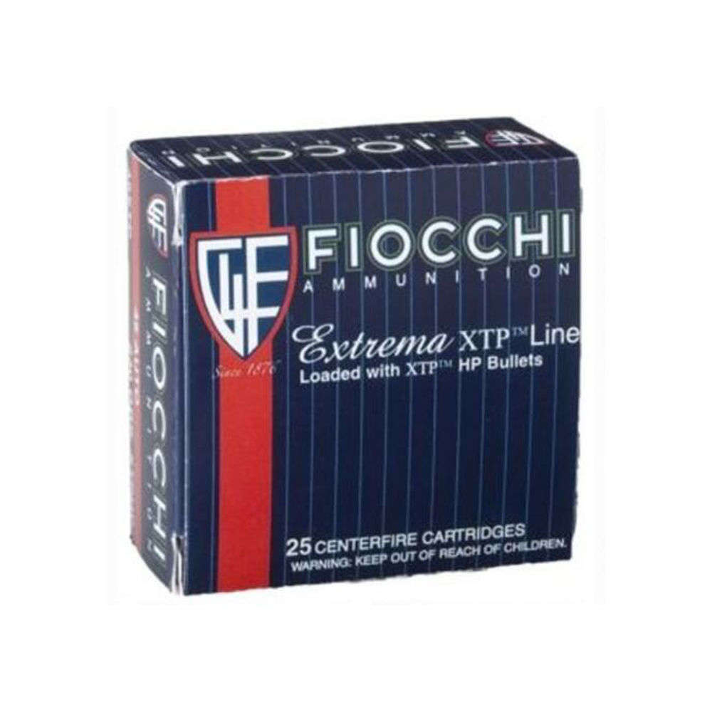 Ammunition Fiocchi 306 ft lbs 38Special FIO*38XTPP25  38SP       125 XTPHP           25/20