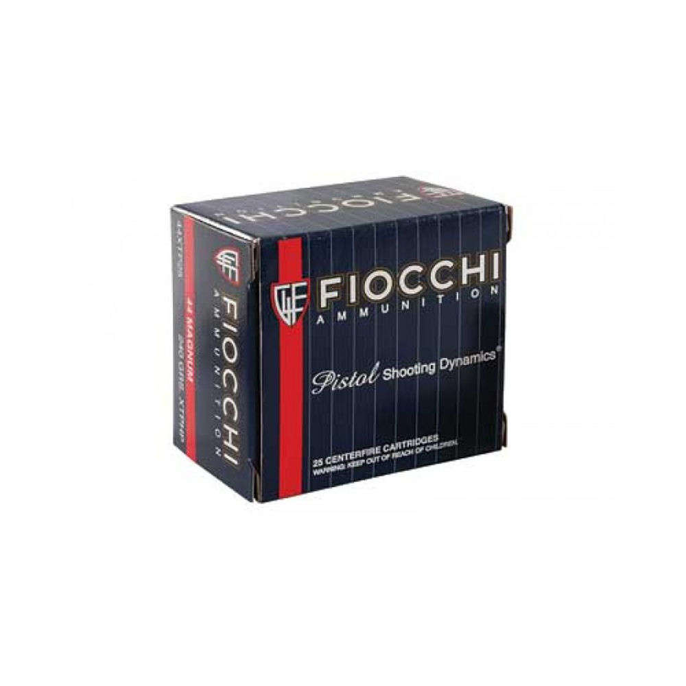 Ammunition Fiocchi 971 ft lbs 44Magnum FIO*44XTP25   44MG       240 XTP             25/20