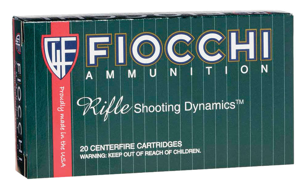 Ammunition Fiocchi 1627 ft lbs 22 250 FIO 22250B    22250       55 PSP             20/10