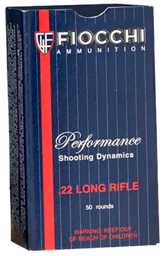 Ammunition Fiocchi 102 ft lbs 22LR FIO 22FLRN    22LR       40LRN              50/100 • Model: 102 ft lbs