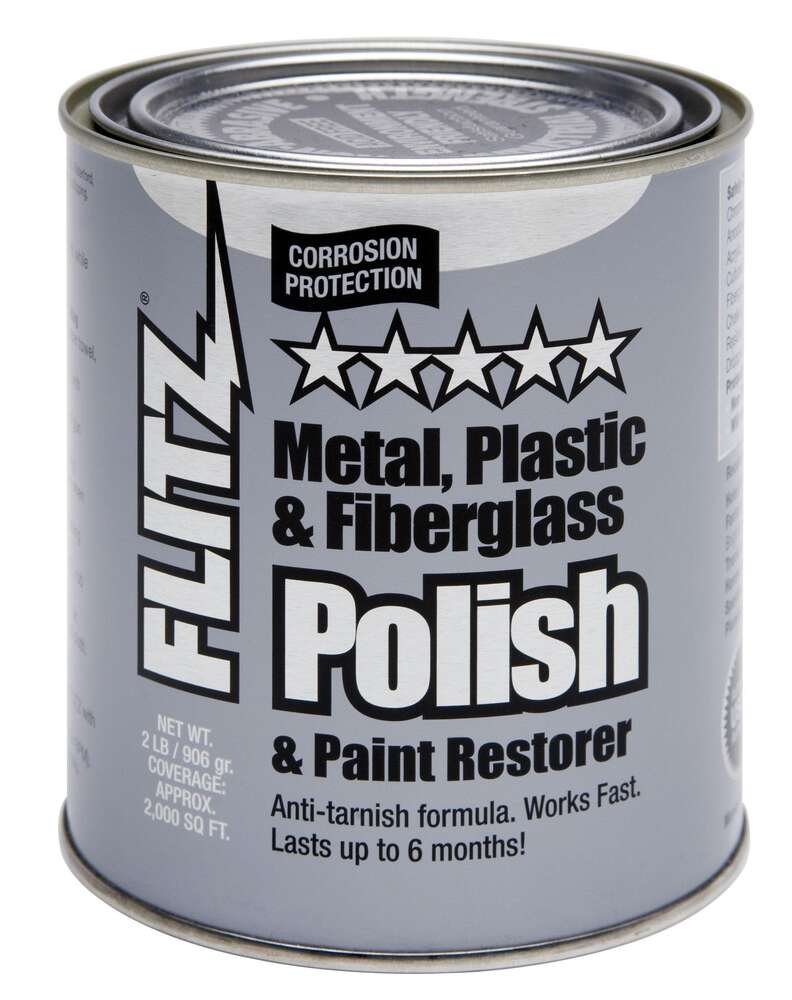 Cleaning Equipment Flitz Ready Series PASTE METAL POLISH 2 LB CAN • Model: Ready Series