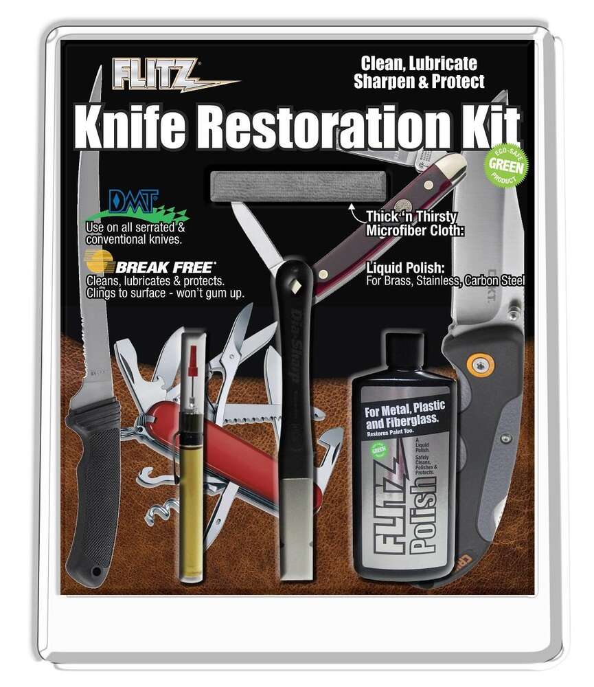 Cleaning Equipment Flitz Ready Series KNIFE RESTORATION KIT