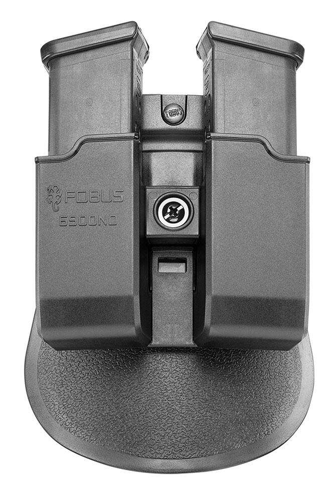 Holsters Fobus Ready Series DOUBLE MAG POUCH FOR GLOCK/H&K 9/40 w/ tension screw & speed side cut