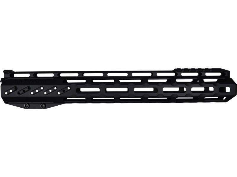 Grips Pads Stocks FosTech Ready Series FOSTECH MACH-2 LITE 13IN RAIL AR-15 PLATFORM GRAPHITE BLACK