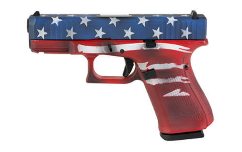 Handguns GLOCK 19 9mm GLOCK 19 GEN5 9MM 15RD RWB BW FLAG • Model: 19