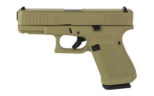 Handguns GLOCK 19 M.O.S. 9mm GLOCK 19 GEN5 9MM 15RD COYOTE TAN