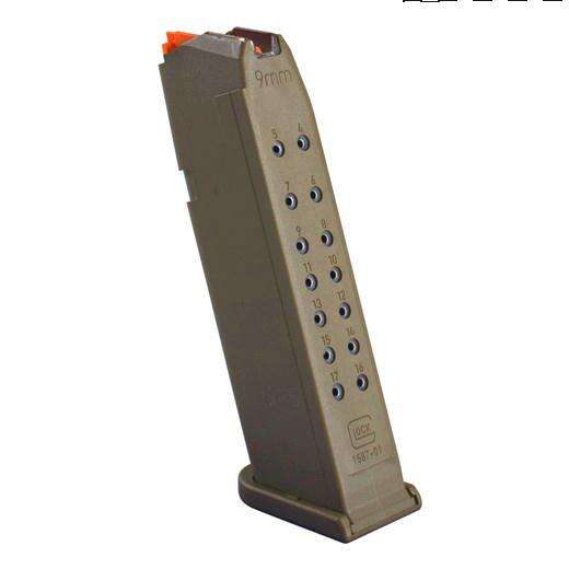 Magazines High Capacity GLOCK 9mm MAG GLOCK OEM 17/34 9MM 17RD FDE PKG