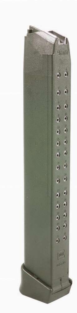 Magazines High Capacity GLOCK 9mm MAG GLOCK OEM 17/34 9MM 33RD OD PKG