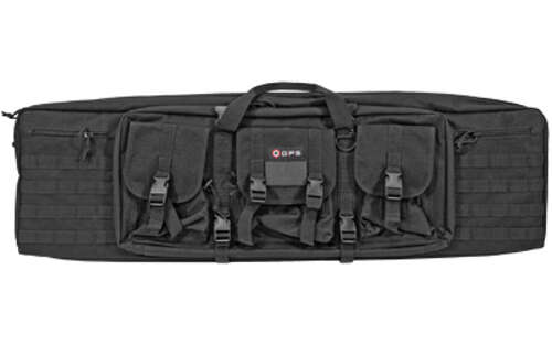 Soft Gun Cases GPS Tactical GPS DOUBLE RIFLE CASE 42" BLACK