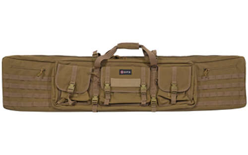 Soft Gun Cases GPS Tactical GPS DOUBLE RIFLE CASE 55" FDE • Model: Tactical