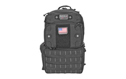 Soft Gun Cases GPS Tactical GPS TAC RANGE BACKPACK TALL BLACK