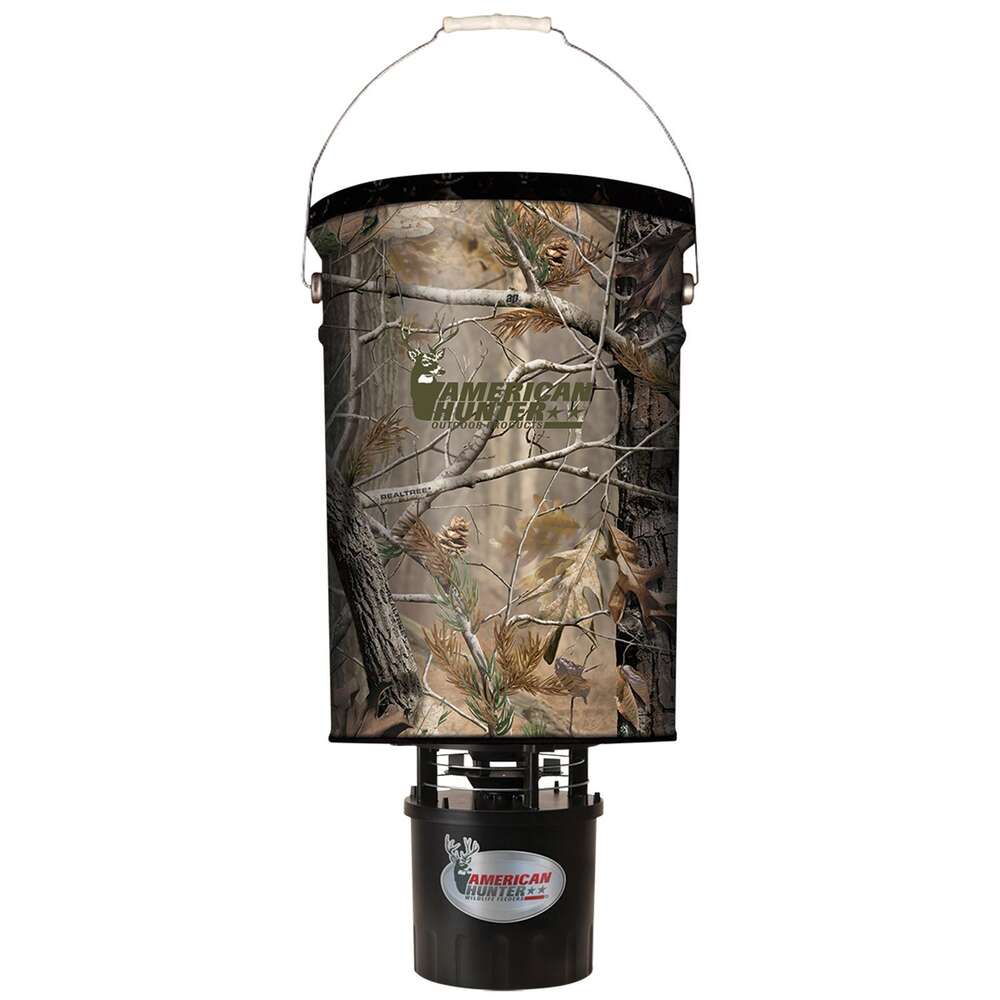 Misc. Accessories GSM Ready Series 50LB HANGING FEEDER W/R-KIT PRO CAMO