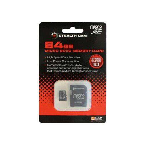 Misc. Accessories GSM Ready Series STEALTH CAM 64GB MICRO SD CARD