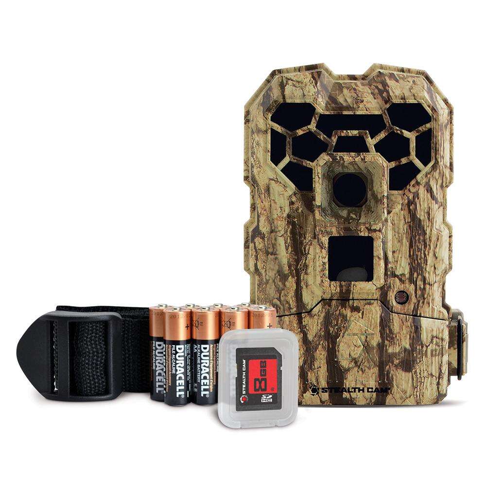 Electronics GSM Ready Series 12 Megapixel Stealth Cam Combo Bat & 8GB SD