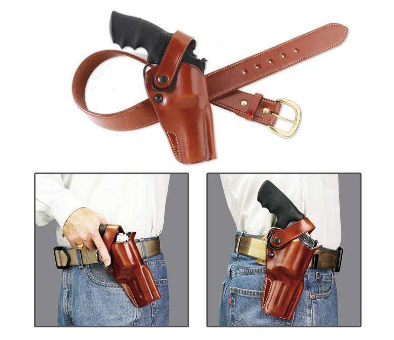 Holsters Galco Ready Series D.A.OUTDOORSMAN TAN S&W 460 5" RH