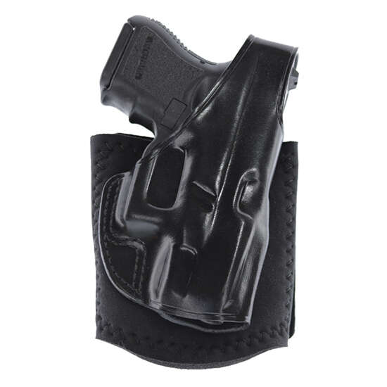 Holsters Galco Fits Ankles up to 13" GALCO AG652B      ANKLE GLOVE SHIELD 9/40      BLK