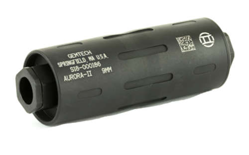 Barrels Choke Tubes Gemtech Aurora II GEMTECH AURORA II SUPPRESSOR 9MM BLK