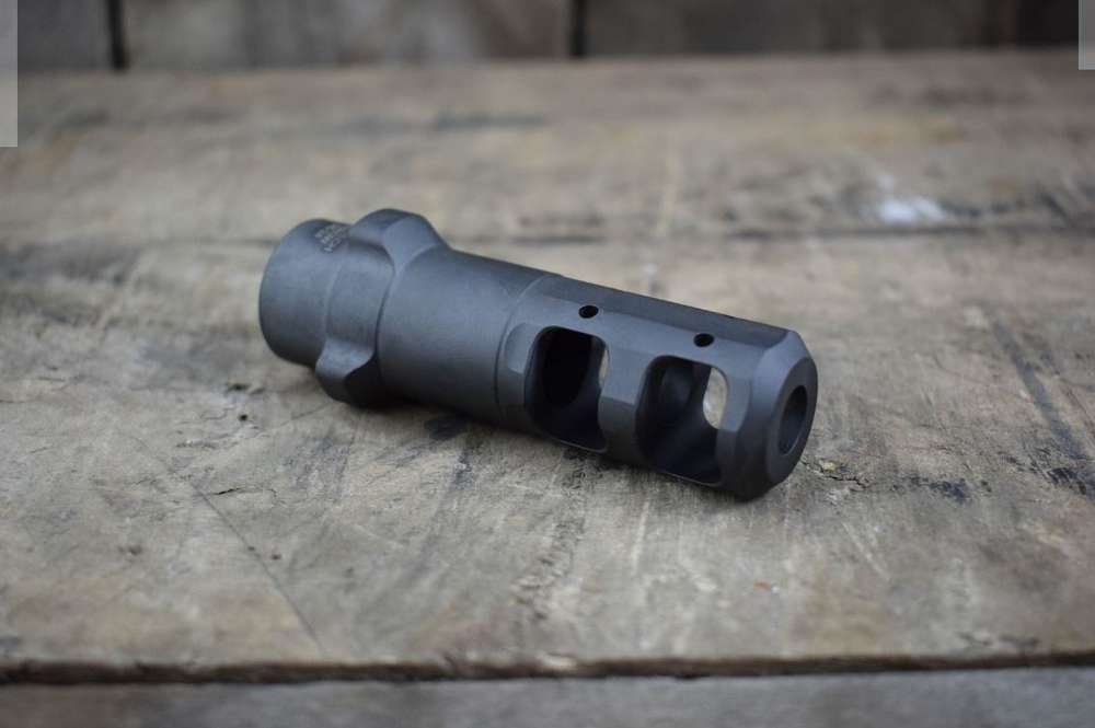 Barrels Choke Tubes Gemtech Quickmount 338Lapua TRI-LOCK 338LAP MB 3/4-24 • 12142 | 3/4-24 MUZZLE BRAKE