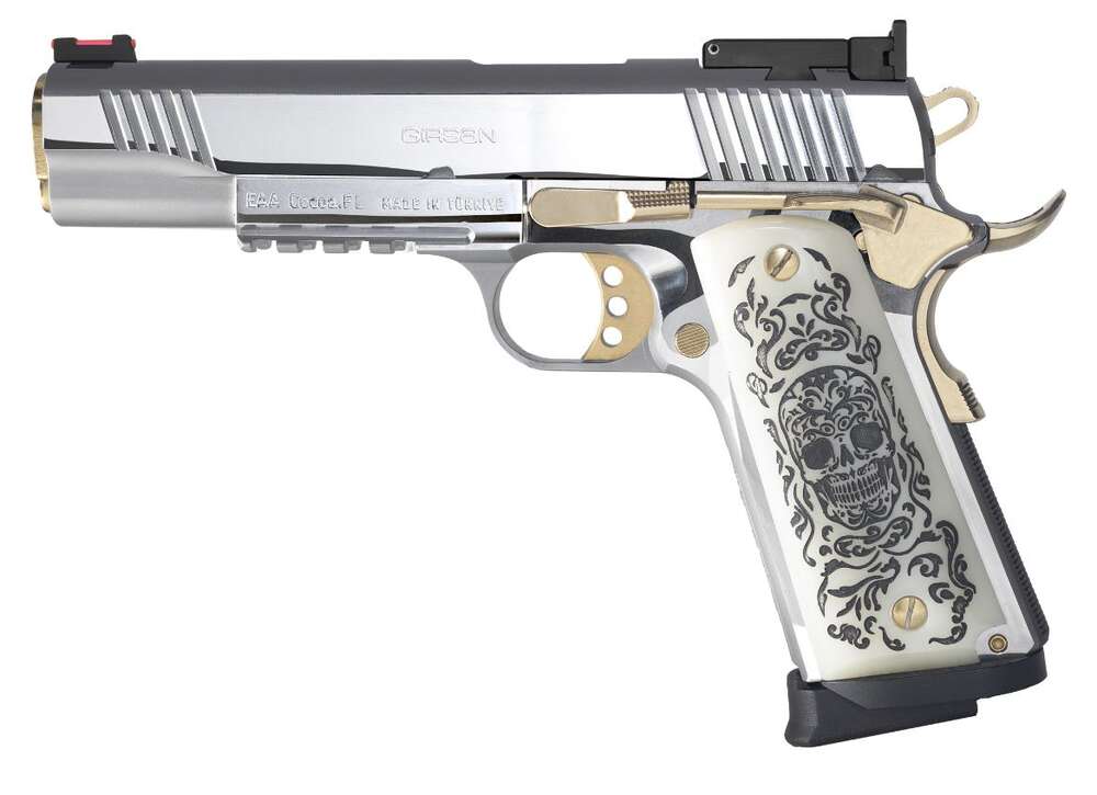 Handguns Girsan MC1911S 38Super GIRSAN MC1911S 38SUP 5" 10RD POLISHD • Model: MC1911S