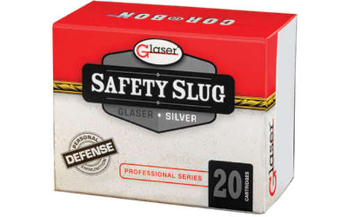 Ammunition Glaser Silver 380ACP GLASER SILVER 380ACP 70GR 20/500 • Model: Silver